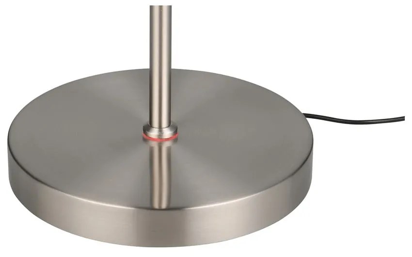 Lampada da terra argentata (altezza totale 160 cm) Moreno – Reality