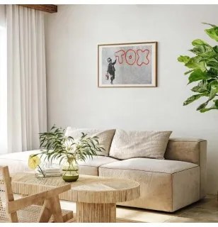 Poster - Toxic Cornice d'oro con margine 42x29.7