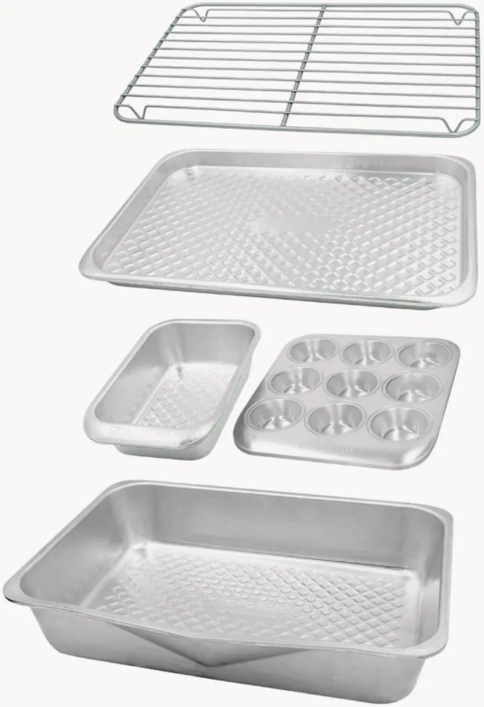 Set da forno impilabile Samuel, set da 5