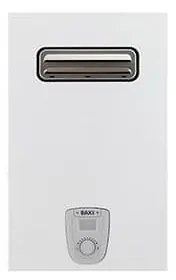 Baxi - Scaldabagno a Gas Acquaprojet Blue air 14 Fi camera stagna da esterno low NOx metano