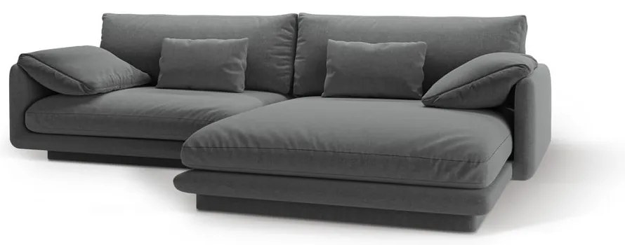Divano angolare grigio scuro (angolo destro) Torino - Micadoni Home