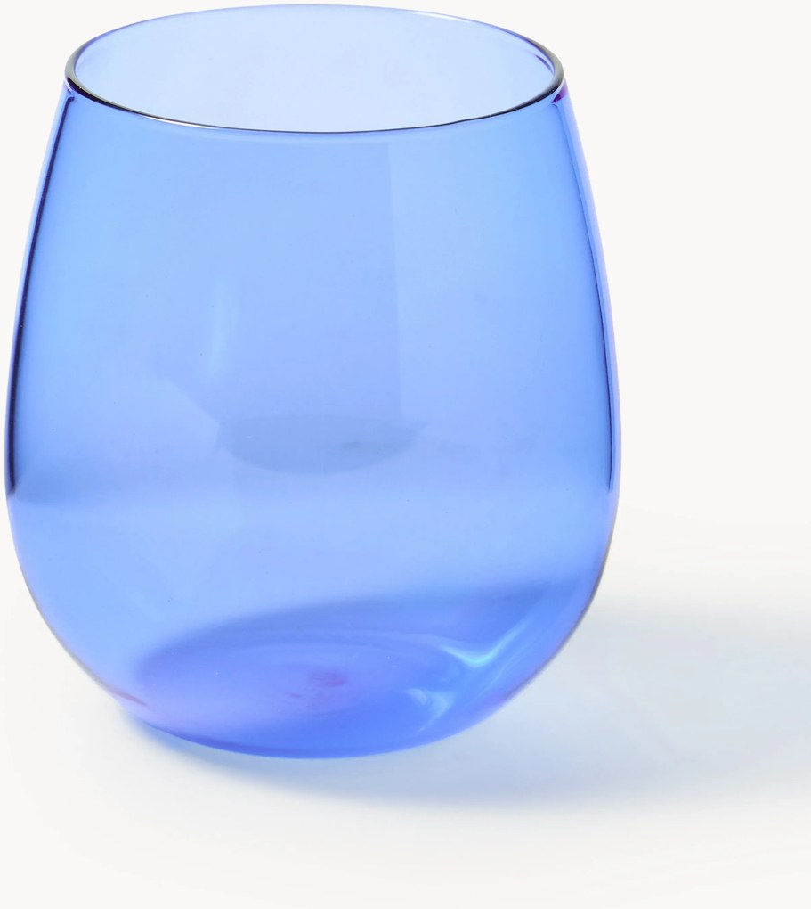 Set di 4 bicchieri in vetro soffiato Karisa