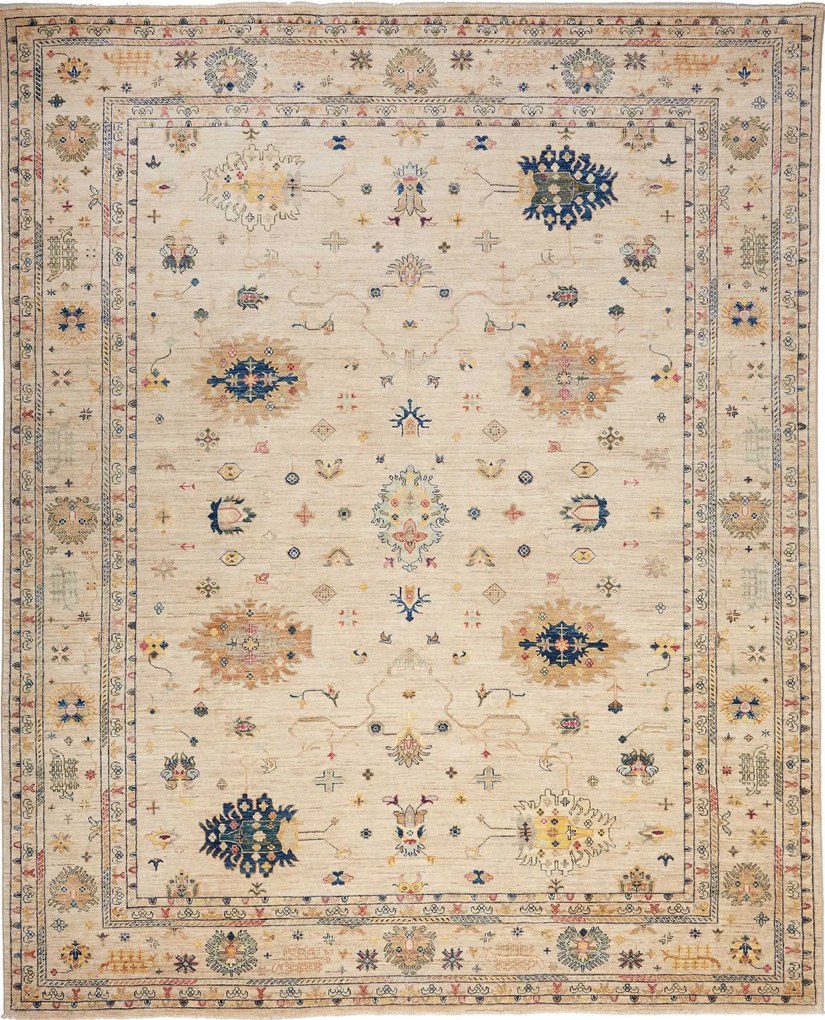 Ziegler Tappeto orientale 240x300 Beige (Pakistan) Annodato A Mano