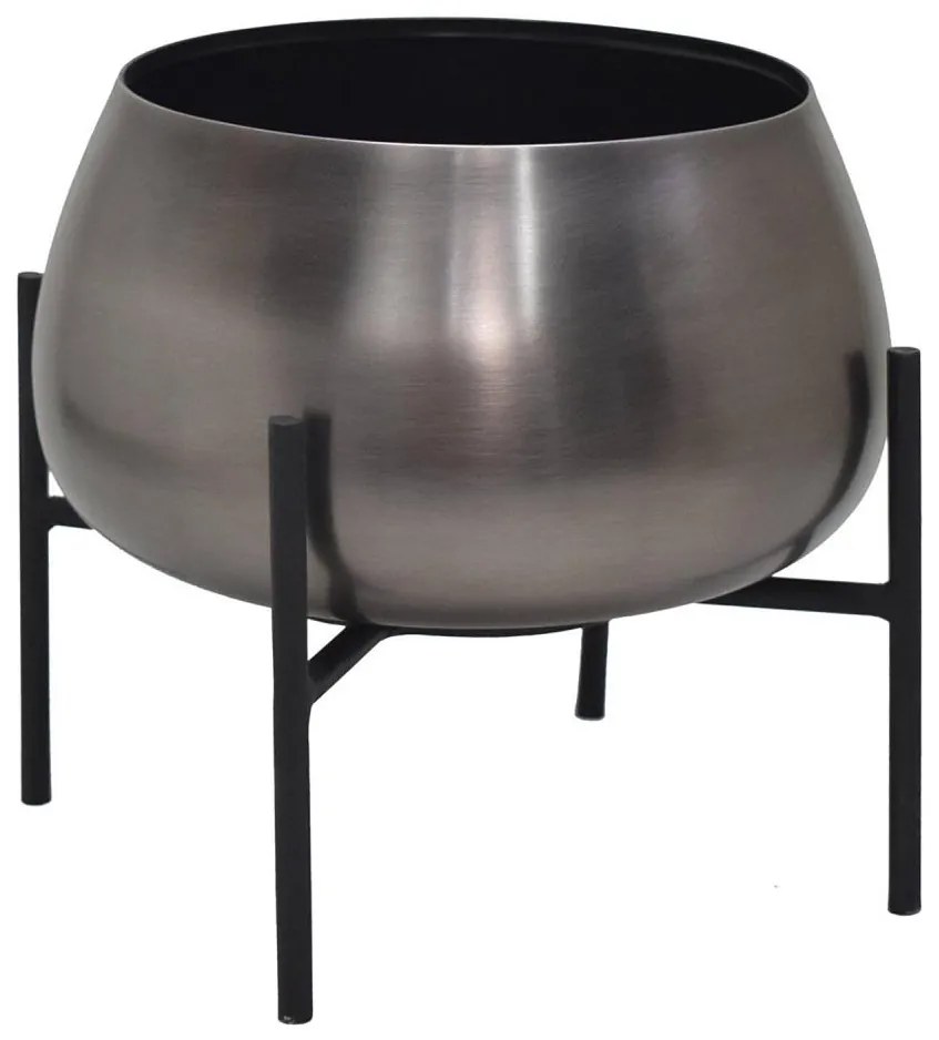 Eglo 428006 - Decorativa contenitore SAKATA 21x24 cm nero