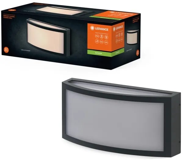 Ledvance - Applique da esterno CUADRA 1xE27/40W/230V IP65
