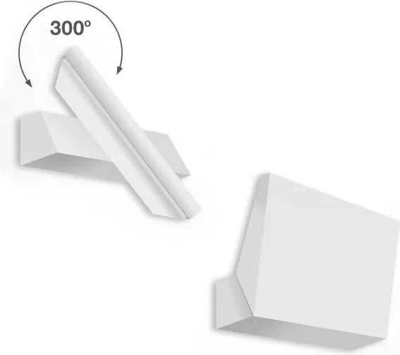 Telefunken - Applique da esterno LED/10W/230V IP44 bianca