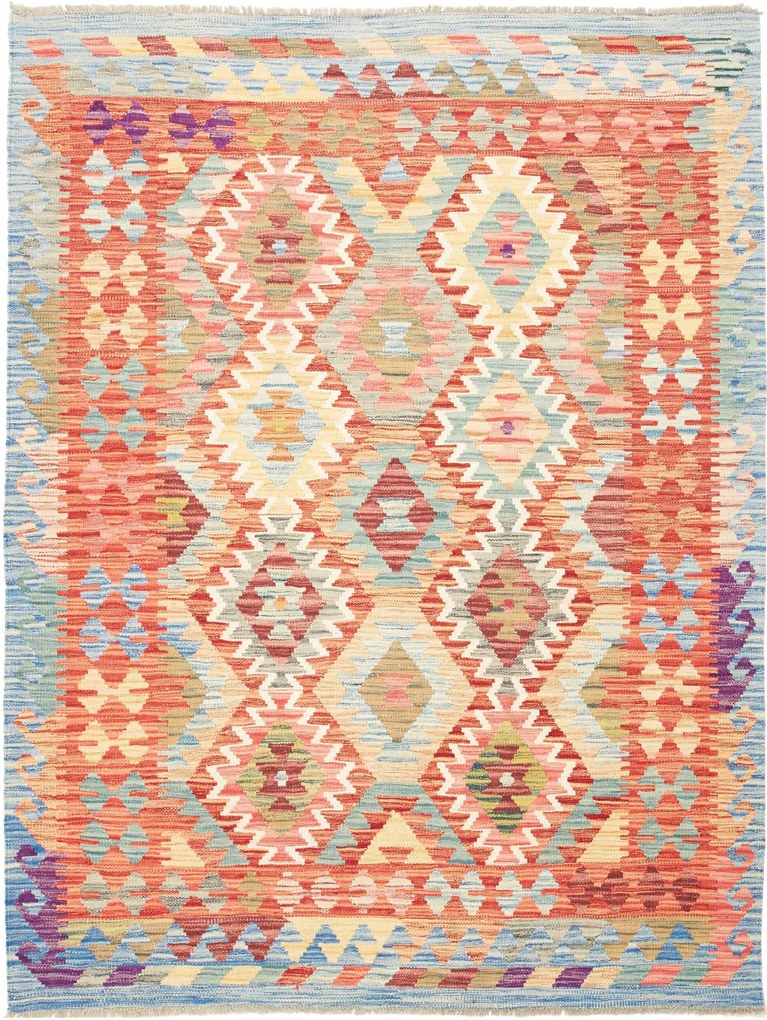 Kilim Tappeto orientale 140x180 (Pakistan) Tessuto A Mano