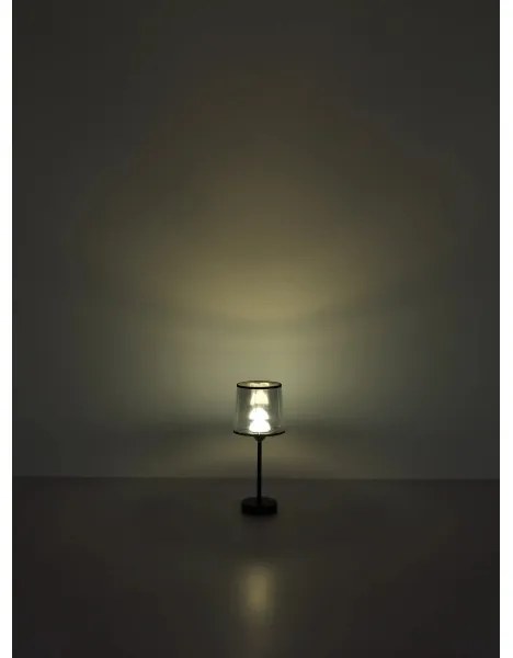 Globo 21008S - Lampada da tavolo LED dimmerabile LUNKI LED/2,5W/3,7V 2700/4000/6500K nero