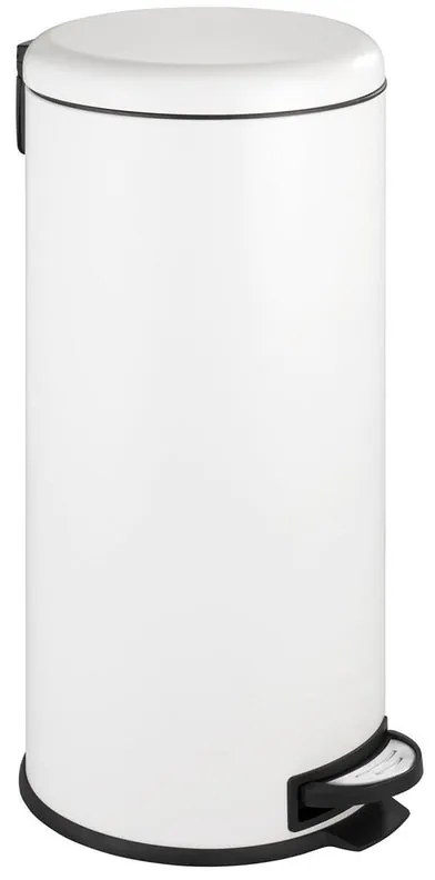 Pattumiera Leman Easy WENKO a pedale bianco 30 L
