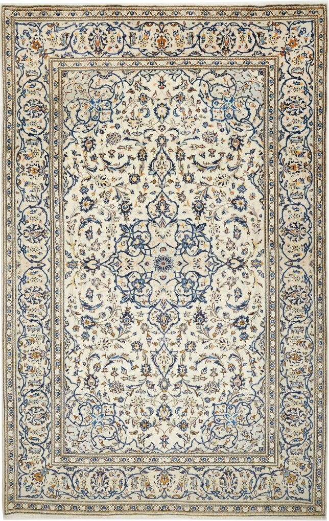 Kashan Tappeto persiano 190 x 310 Beige (Iran) Annodato A Mano