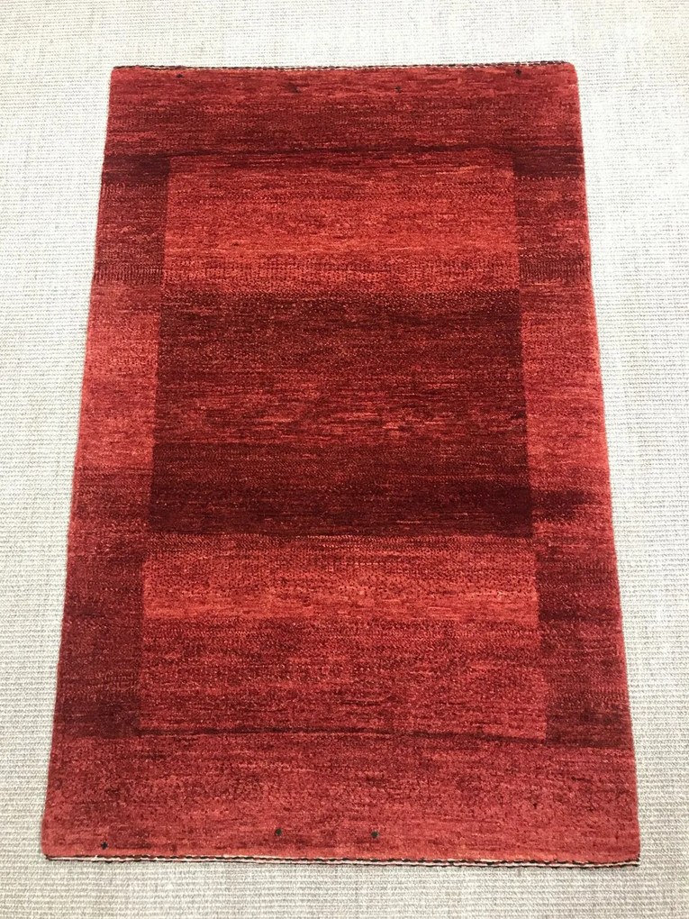 Loribaft Tappeto persiano 130x80 Rosso (Iran) Annodato A Mano