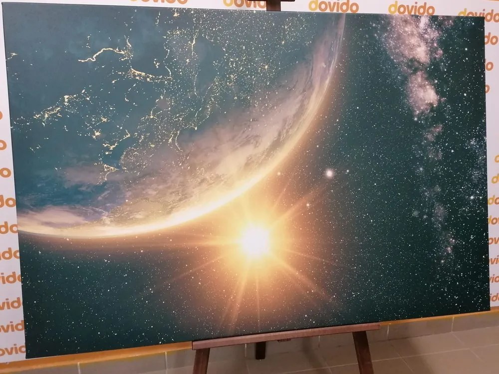 Quadro su tela – Vista dallo spazio