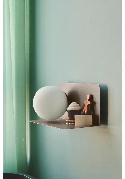 Nordlux - Applique con mensola LILIBETH 1xE14/25W/230V marrone