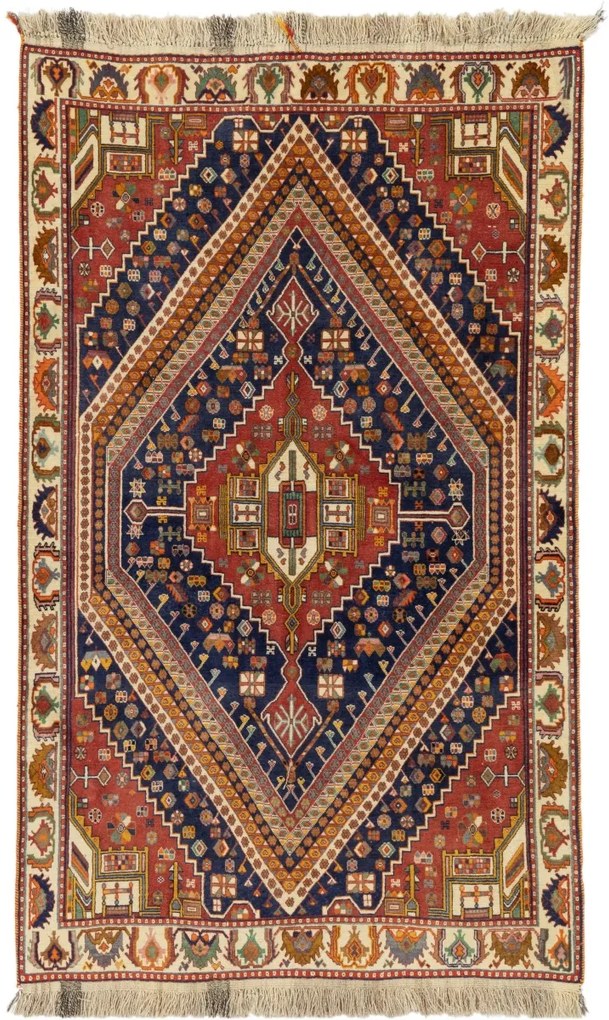 Gashghai Tappeto persiano 140x240 (Iran) Annodato A Mano