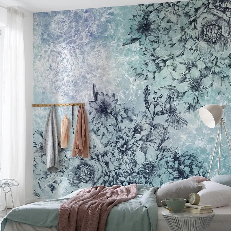 Fotomurale KOMAR Windflowers, Multicolore 368X248 cm