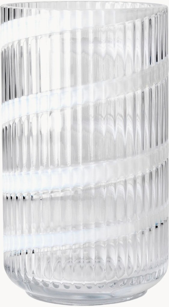 Vaso in vetro soffiato Lyngby, alt. 25 cm