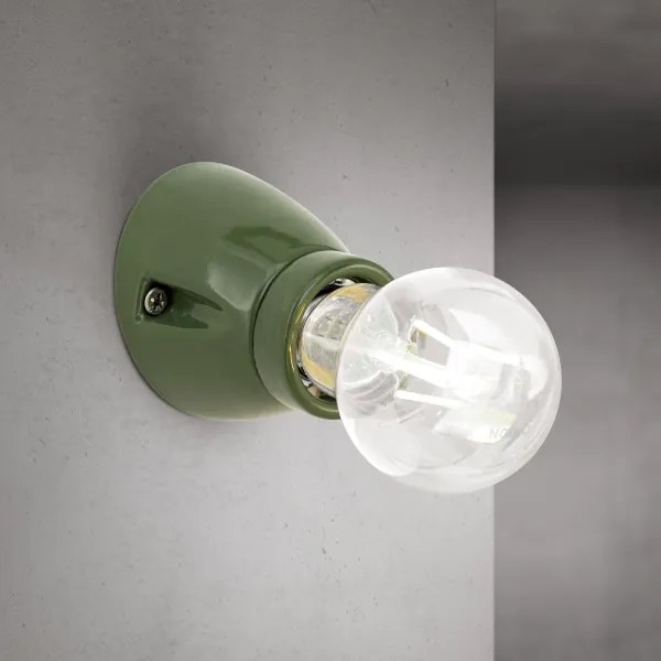 Orion - Lampada da parete FROST 1xE27/60W/230V verde
