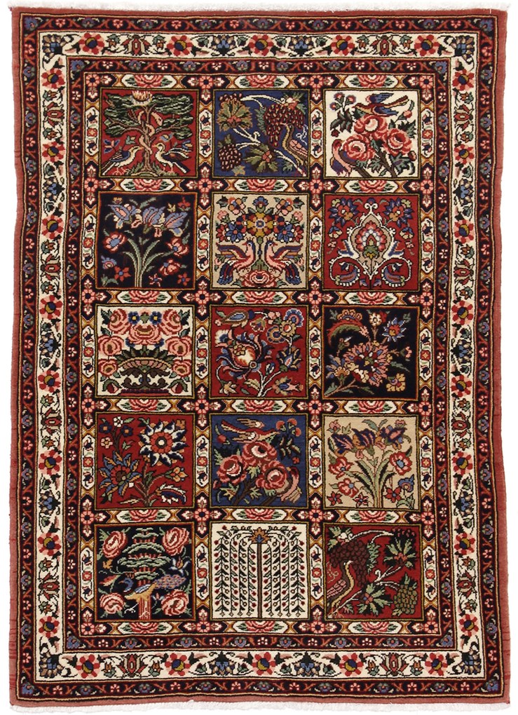Bakhtiar Tappeto persiano 150 x 110 (Iran) Annodato A Mano
