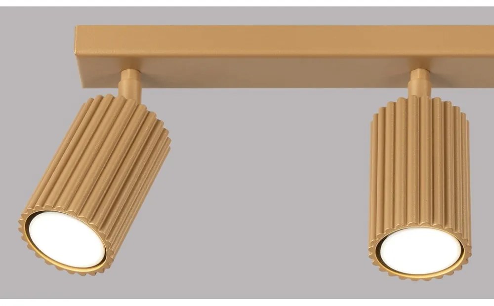Faretto dorato 6,5x45 cm Gleam – Sollux