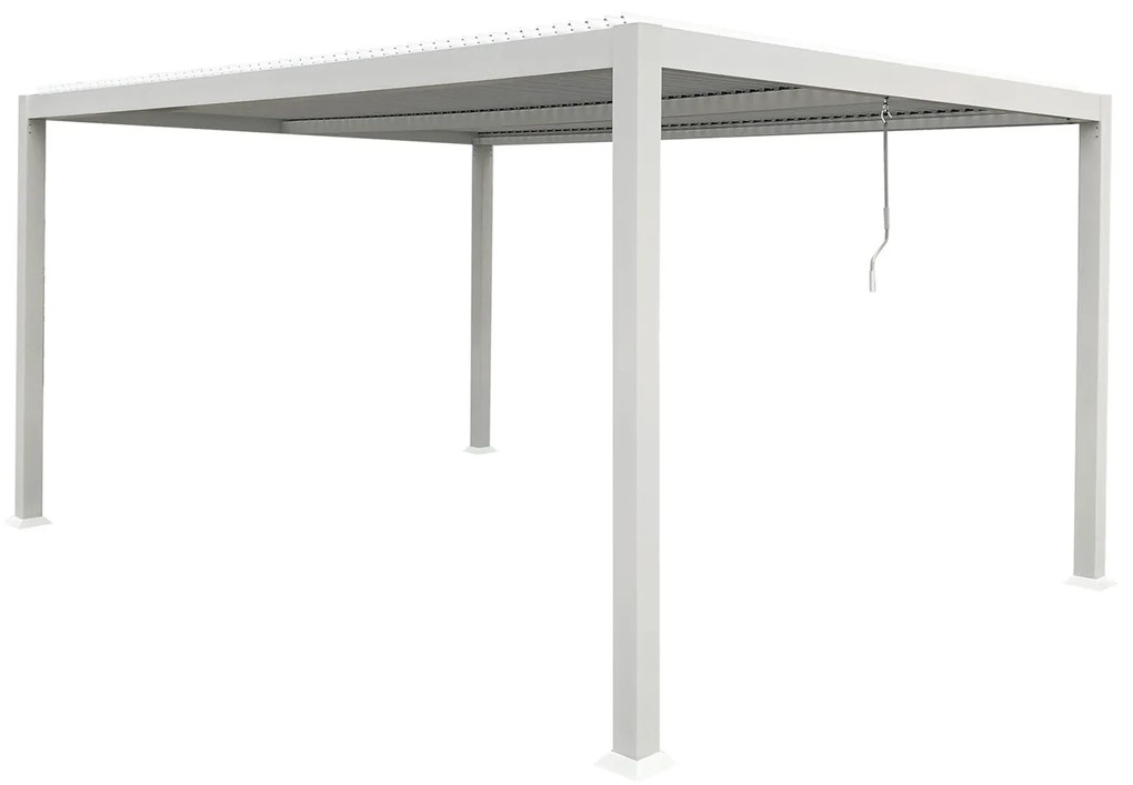 Pergola bioclimatica 3x4 m Elle bianca