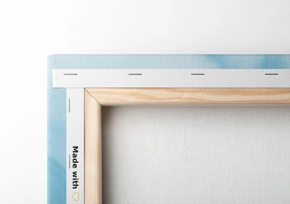 Quadro su tela – Splendida astrazione blu