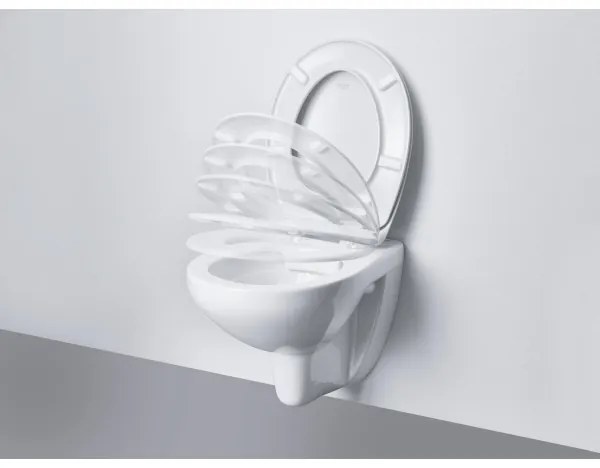 GROHE 39493000 - Sedile WC BAU CERAMIC bianco durevole