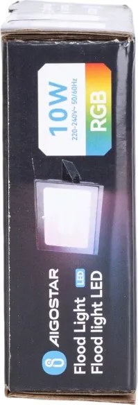 Aigostar - Proiettore LED RGB dimmerabile LED/20W/230V IP65 + Telecomando