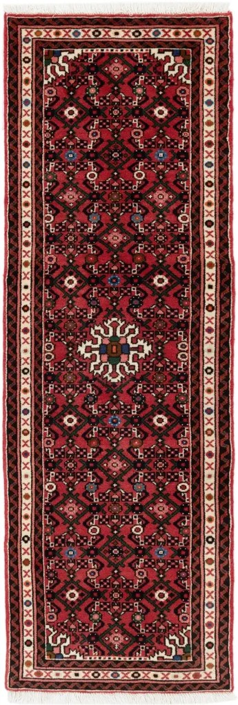 Hosseinabad Tappeto 70 x 200 (Iran) Annodato A Mano