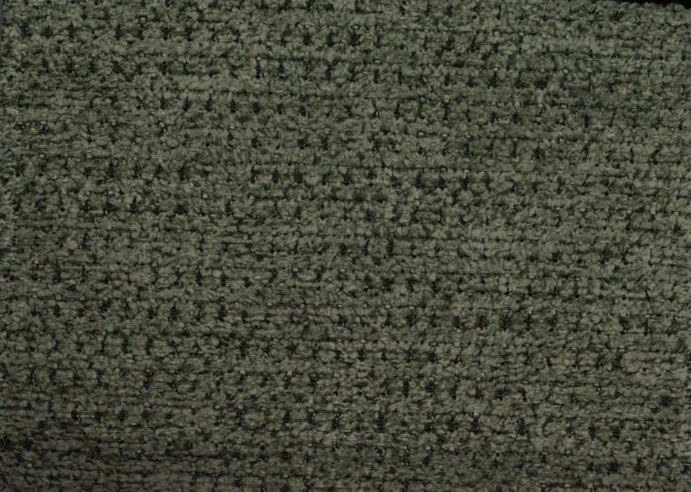 Divano angolare verde scuro (con penisola a destra/a L) con rivestimento in ciniglia Amsterdam – Scandic