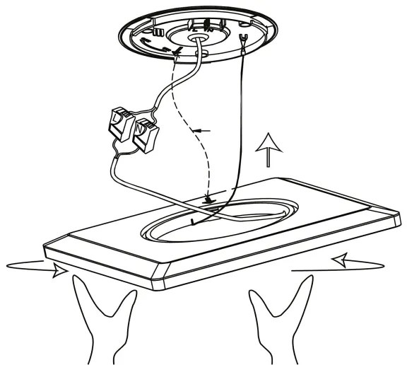 Eglo 900089 - LED RGBW Plafoniera dimmerabile ROVITO-Z LED/16,5W/230V bianco