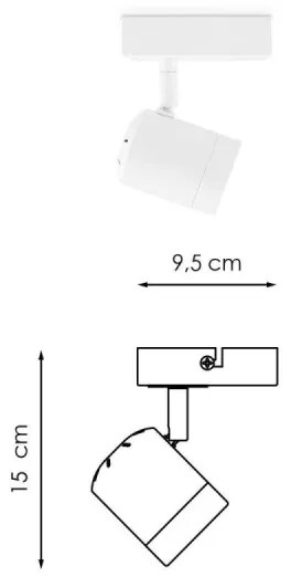 Faretto LED dimmerabile MANU 1xGU10/5,8W/230V bianco