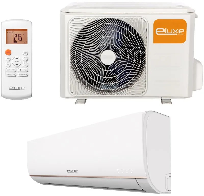 Condizionatore a muro monosplit ELUXE ELS026ECOR32 kw 2.5 1 BTU classe raffreddamento A++ classe riscaldamento A+