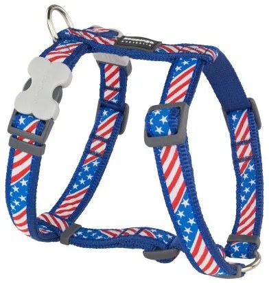 Imbracatura per Cani Red Dingo STYLE US FLAG 36-54 cm 30-48 cm