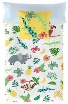 Copripiumino Costura Jungle Exotic Singolo (150 x 220 cm)