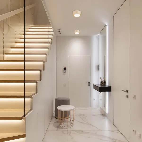 Argon 8903 - Plafoniera ELORA 1xGX53/7W/230V Ø 11 cm dorata