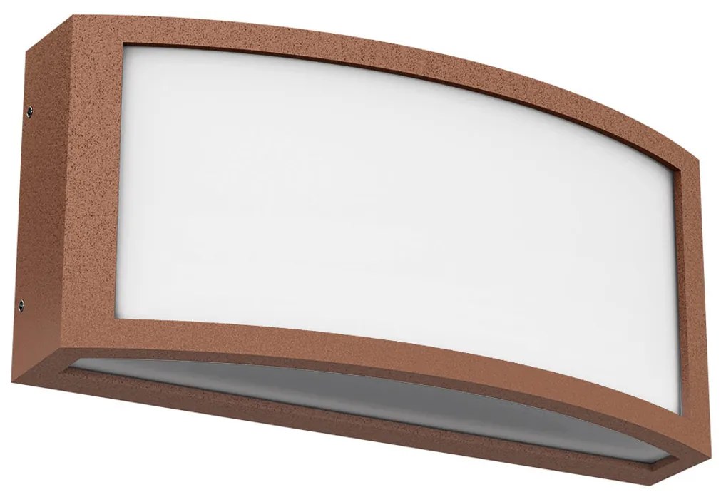 Applique Slim Design IP65 - E27 Corten