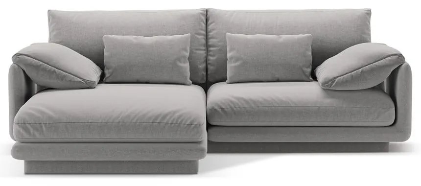 Divano angolare grigio chiaro (angolo sinistro) Torino - Micadoni Home