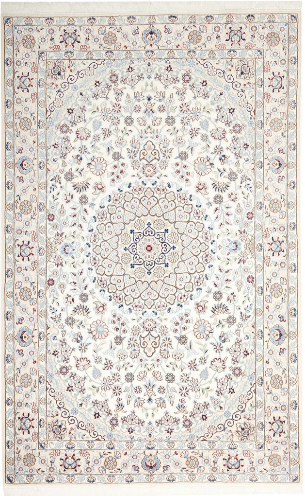 Nain Tappeto 160x240 Beige (Iran) Annodato A Mano