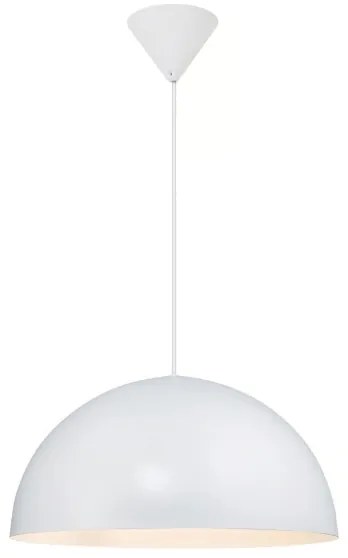 Nordlux - Lampadario a sospensione con filo ELLEN 1xE27/40W/230V bianco