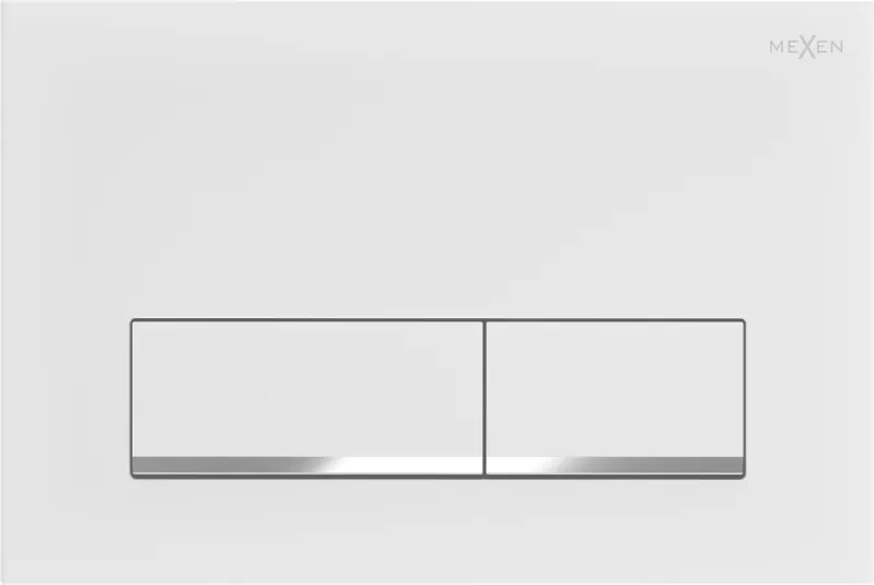 Mexen Fenix 12 pulsante di scarico, bianco opaco - 601220