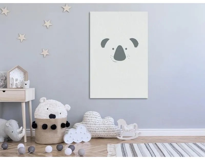 Quadro  Smiling Koala (1 Part) Vertical  Larghezza x Altezza Home decor 40x60