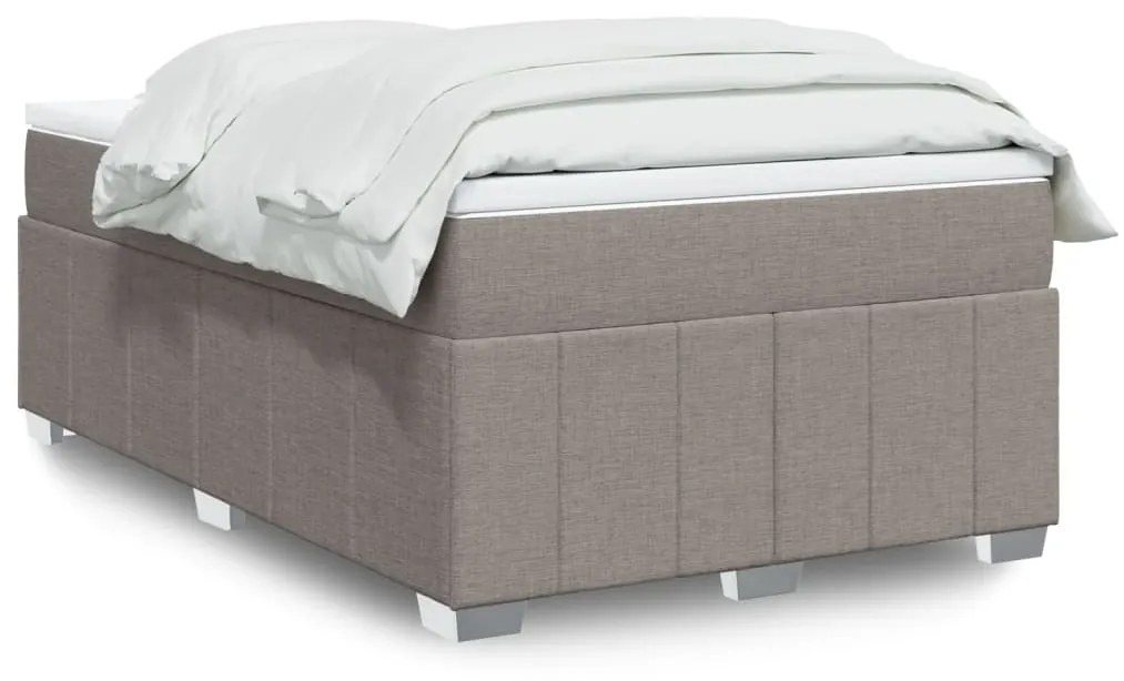 Giroletto A Molle Con Materasso Tortora 120x200 Cm İn Tessuto /
