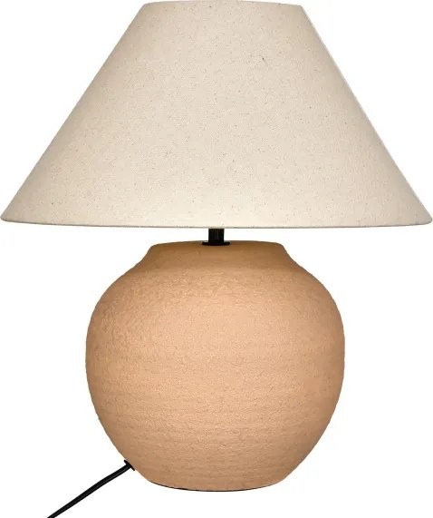 Atmosphera - Lampada da tavolo SEIYA 1xE27/60W/230V marrone/beige