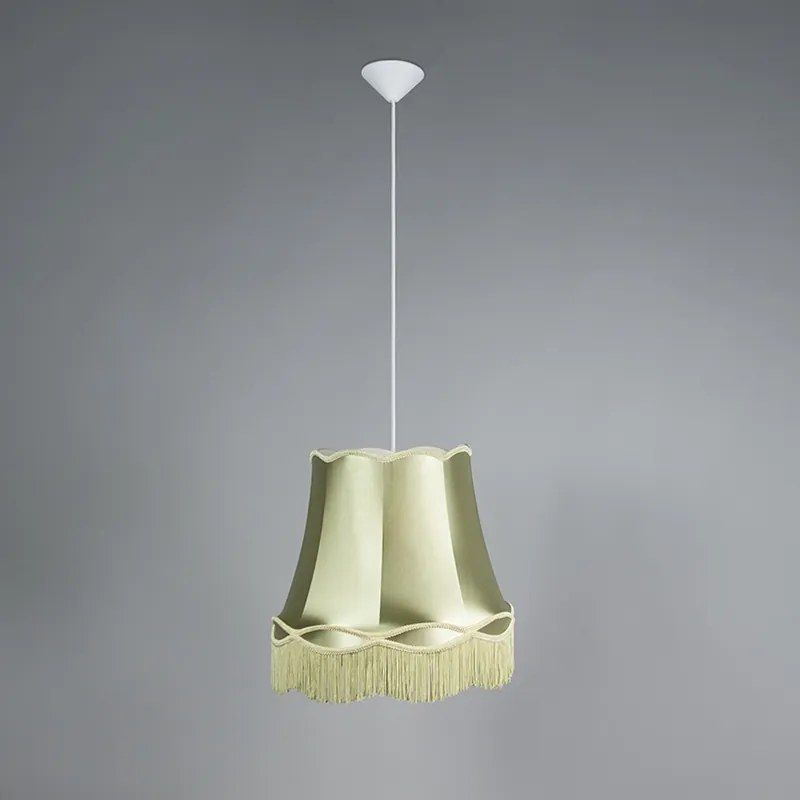 Lampada a sospensione retrò verde 45 cm - Granny