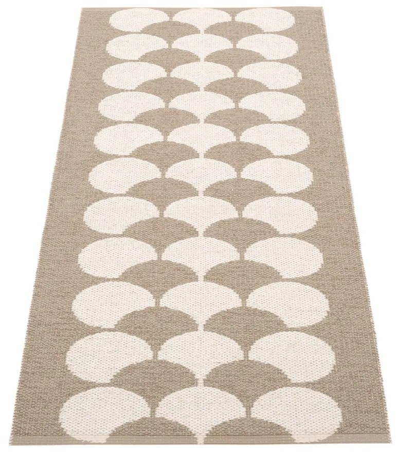 Passatoia da interno/esterno beige/color crema 70x150 cm Poppy Potato – Pappelina