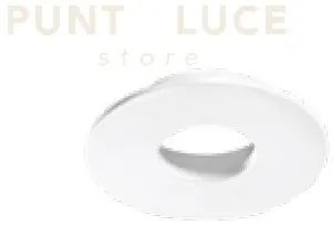 Faretto migo gu10 cut out diametro 9,8cm bianco ip20