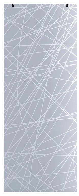 Anta per porta scorrevole Armonia in vetro serigrafato, L 86 x H 215 cm spessore 8 mm, apertura reversibile