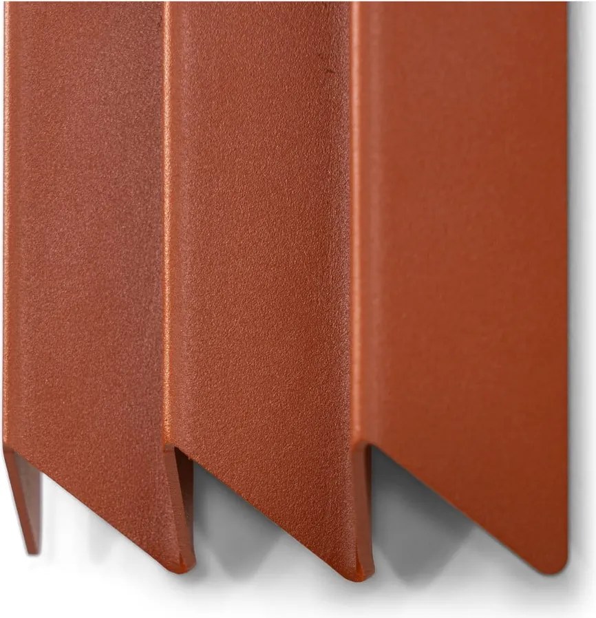 Attaccapanni da parete color terracotta in metallo 13 cm Sensu – Spinder Design