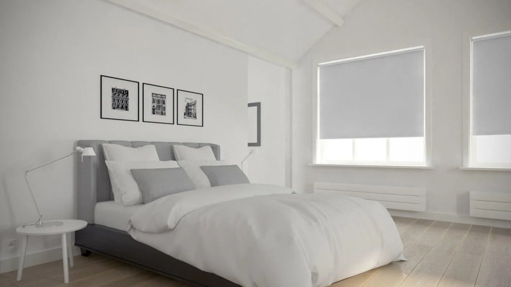 Tenda a rullo oscurante Dublin bianco 120x250 cm