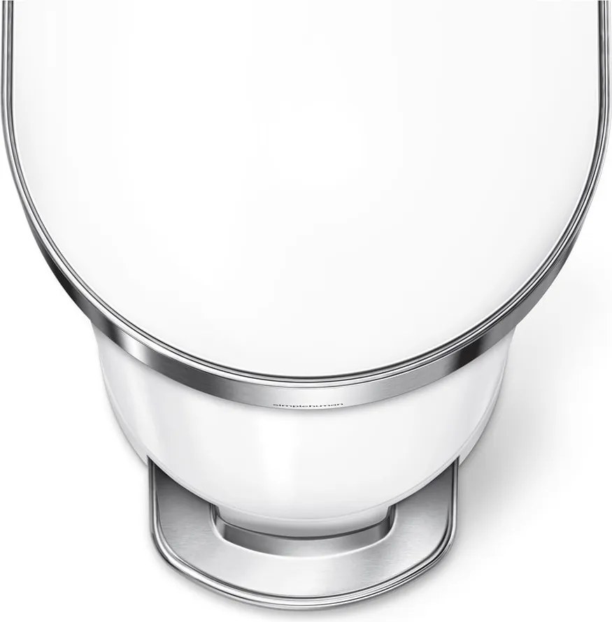 Cestino in acciaio a pedale 45 l Slim - simplehuman